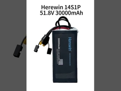 Hierin 30000mAh 14S 51.8V 25C LiPo UAV batterij in Soft Pack