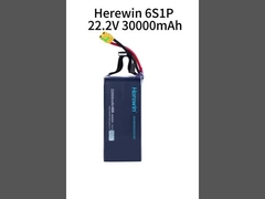Hierin 6S1P 30000mAh LiPo Pouch Cell Battery Pack 22.2V