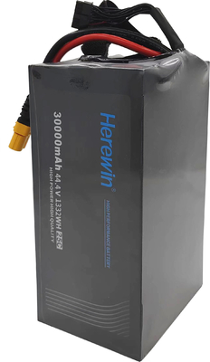 kopen 25C 30000mAh Pouch Pack Lipo UAV batterij Hierin 12s Lipo batterij 44.4V online vervaardiging