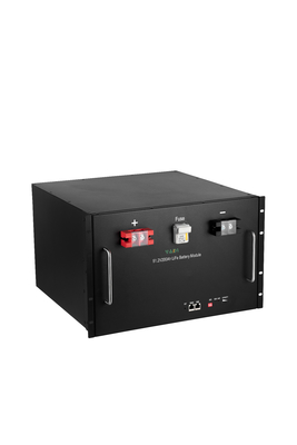 kopen Processie-standaard LiFePO4 48V 100Ah 4.8kWh Communicatiebasisstation Rack Mount Lithiumbatterie online vervaardiging