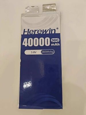 kopen 3.8V 40000mAh Lipo Single Cell 25C 765g 1000cycles+ Levensduur Oplaadbaar Type online vervaardiging