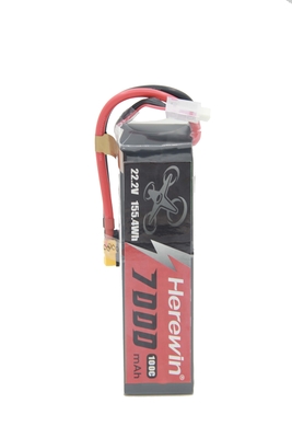 7000 mAh Lipo Best Battery For Fpv Drone100C Soft Case RC Battery Pack