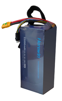 6S 22000Mah LiHv Soft Pack Herewin Battery 22.8V Voor landbouw UAV