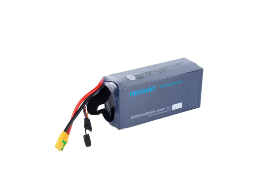 6S1P 22.2V 22000mah Lipo batterij Soft Pack Herewin Drone batterij