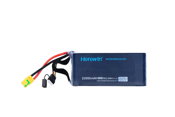 6S22.8V 22Ah LiHv Uav Drone Battery / 2.81kg Uav Battery Pack