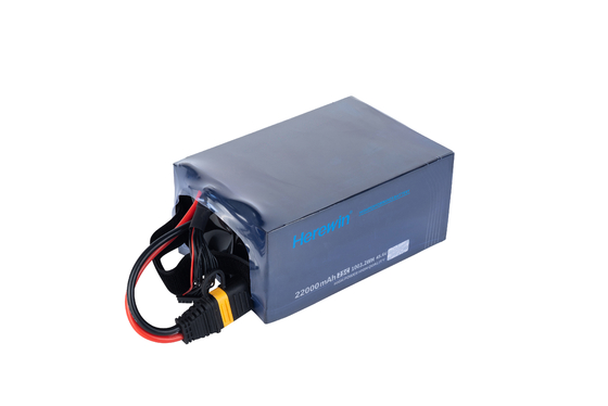Herewin 12S1P 22Ah 45.6V Lipo Drone Battery 25C Lipo Soft Pack Intelligent Flight Battery