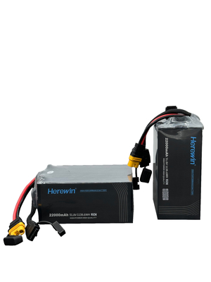 Herewin 14S 51.8V 22000mAh LiPo Uav Drone Battery Pouch Pack 25C Battery Voor Drones