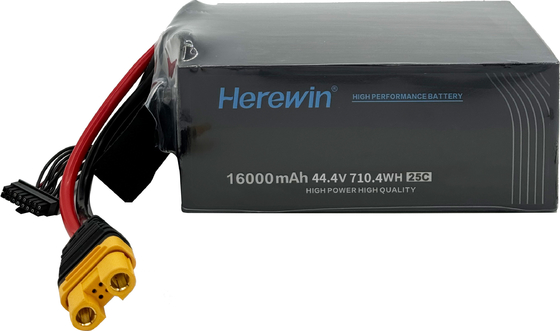 Herewin 12S1P 16000mAh 44.4V 25C Pouch Pack accu voor UAV