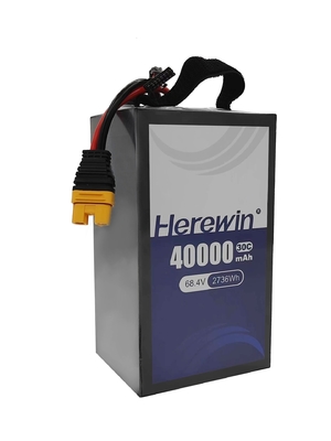 Hoge ontladingssnelheid 30C Herewin Semi Solid State Battery 18S 68.4V 40000mAh