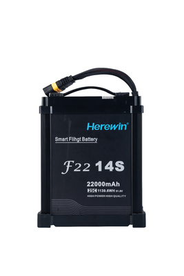 Hoge prestaties 22000mAh 25C 51.8V Smart 14s Lipo batterij met AS150U stekker voor landbouw drone
