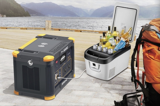 519Wh draagbare batterij met AC-uitlaat voor kamperen 500W AC-uitgang
