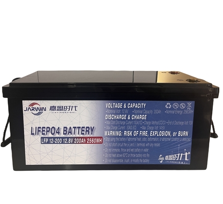 Jarwin Lithium Ion Loodzuur Vervanging 12.8V 200Ah 12V Lithium aan batterij