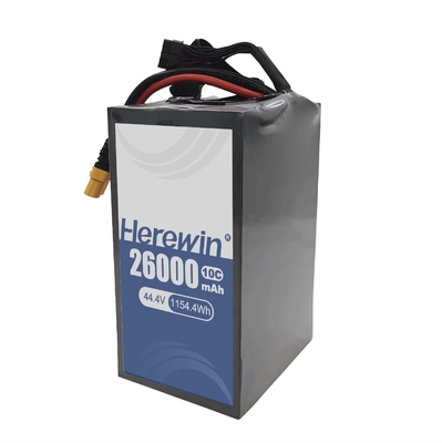 Herewin UAV Semi Solid State Battery 12S 44.4V 26000mAh Compact en licht voor UAV-toepassingen