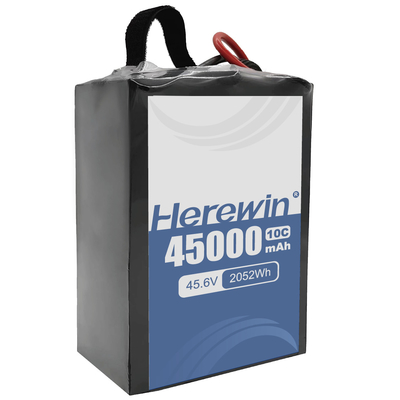 Herewin Semi Solid State Battery 12S1P 45.6V 45000mAh voor grote industriële UAV drone met een hoge ontladingssnelheid